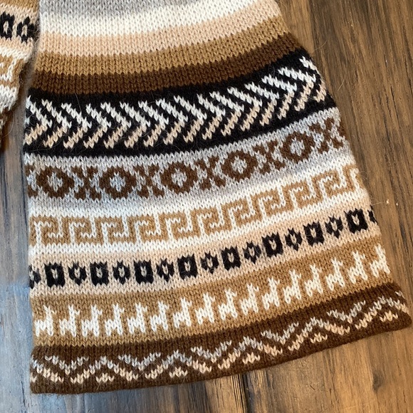 Artisan Made Alpaca Touque Scarf - Picture 2 of 6